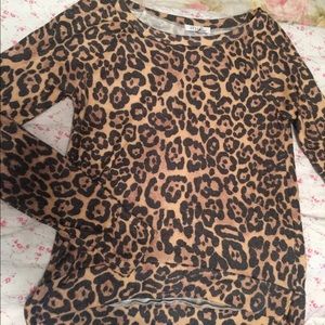 Leopard Delia’s sweater, animal print, cheetah